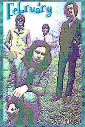 Jim Morrison and the Doors history for February></td> <td width=